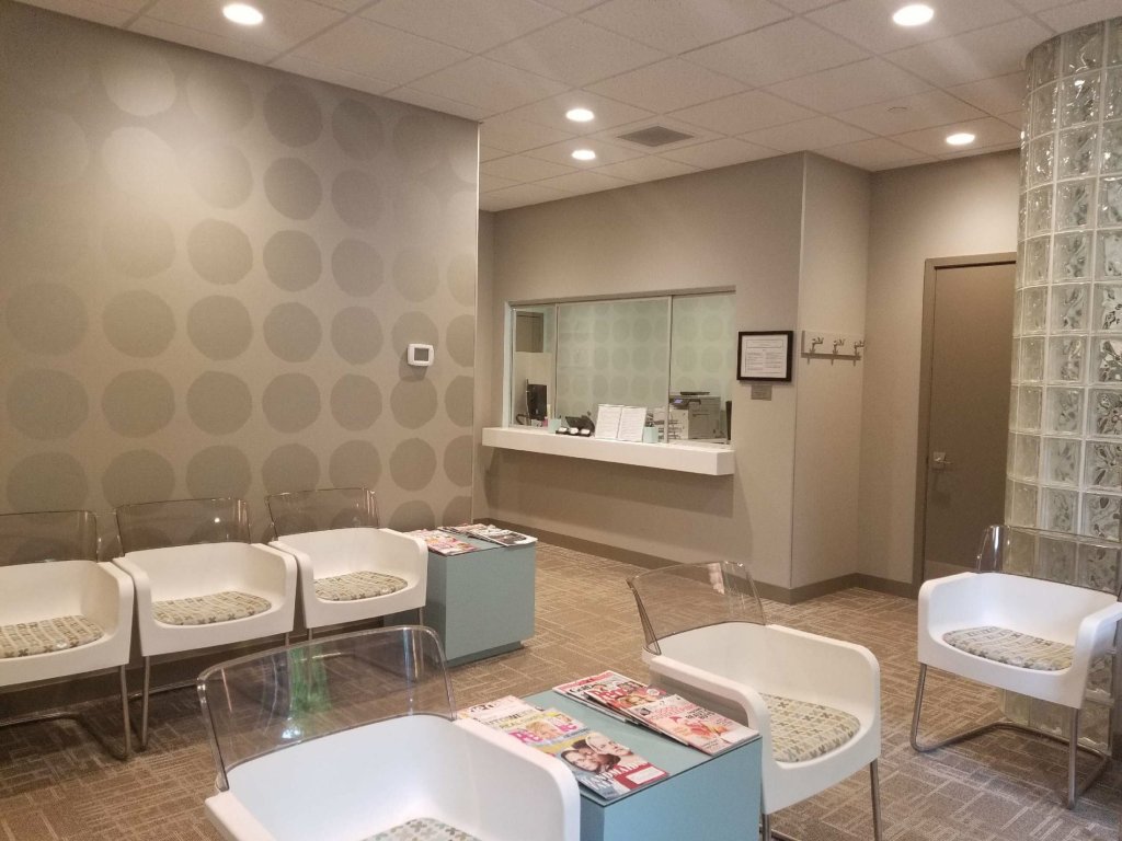 Rockford office waiting area
