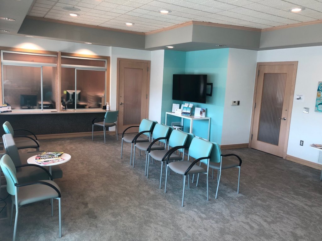 Grand Rapids office waiting area